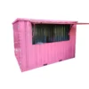Contenedor Barra Desmontable XL 3×2 m Rosa RAL 3015