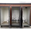 Contenedor Sanitario Tipo Pabellón con Triple Cabina