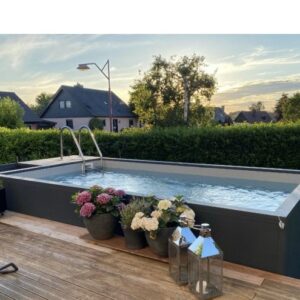 Contenedor de piscina móvil 5M25x2M55x1M26